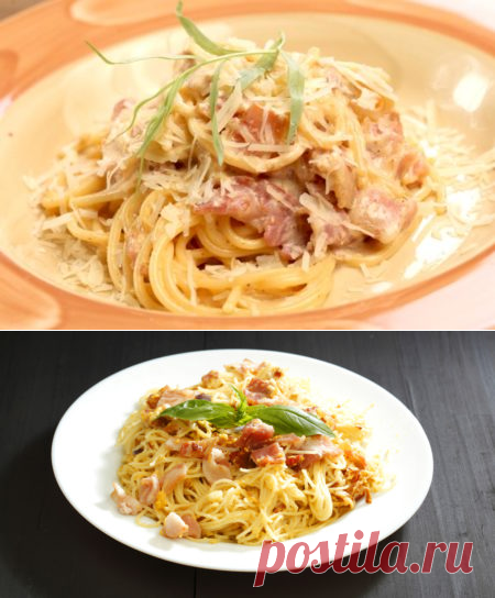 Паста Карбонара, классический рецепт с фото