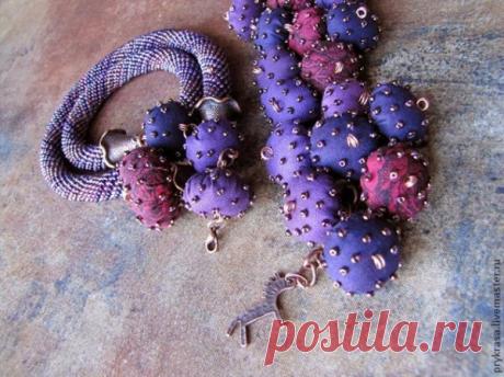 Как сделать текстильные бусины - Ярмарка Мастеров - ручная работа, handmade