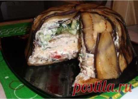 Баклажанный торт, как приготовить баклажанный торт | Ирина