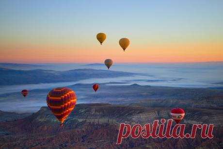 Полет над Каппадокией, Турция. Автор фото – Александра Чернова: nat-geo.ru/photo/user/120329/