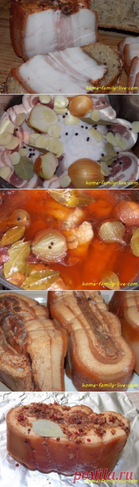 Грудинка в луковой шелухе - Кулинарные рецептыКулинарные рецепты