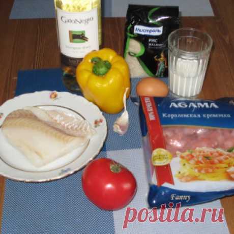 Рыбный пудинг с креветками — Pastel de pescado y gambas | Кошкин дом