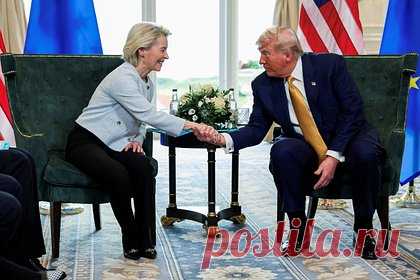 В Германии потребовали отставки фон дер Ляйен из-за сделки с Трампом