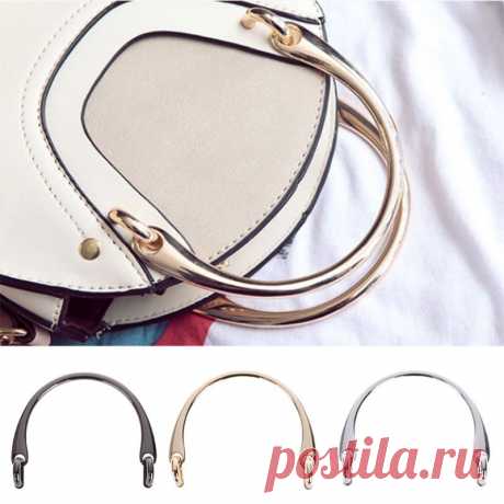 ￡2.43 27% СКИДКА|THINKTHENDO Горячая Новинка 1 шт. сплав сумка ручка для DIY сумочка ручной работы сумки на плечо Часть Аксессуары 3 цвета-in Детали и аксессуары для сумок from Багаж и сумки on Aliexpress.com | Alibaba Group Покупай умнее, живи веселее! Aliexpress.com