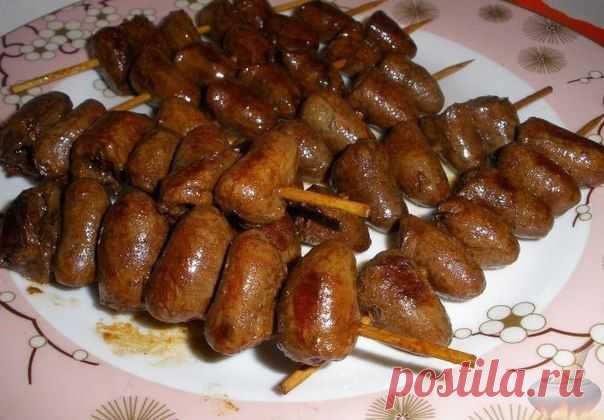 РЕЦЕПТЫ И СОВЕТЫ ХОЗЯЙКАМ: Сочные и вкусные Куриные сердечки
