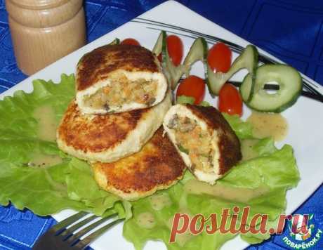 Куриные зразы с грибами – кулинарный рецепт