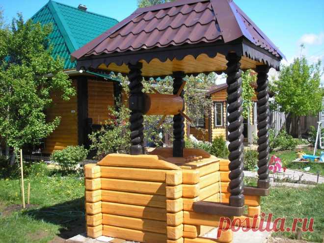 Как сделать колодец 100 фото создания классической скважины Портал о ландшафтном дизайне - обзор лучших дизайнерских идей и секретов по уходу за домом, садом и дачей.