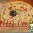 Праздничный сырный рулет Кулинарный рецепт