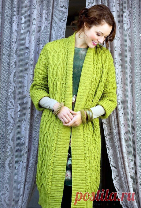 Кардиган, жакет или пальто. Будем вязать? | Магия Вязания / Knitting Magic | Дзен