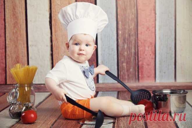 Большое меню для ребенка от 6 месяцев и до 1 года: 27 рецептов