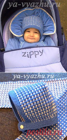 Как связать детскую шапочку и шарфик (вязание для малышей) | Вязальное настроение...