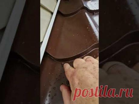 Не делай так ендовы! Вода должна быть сверху, а не под.