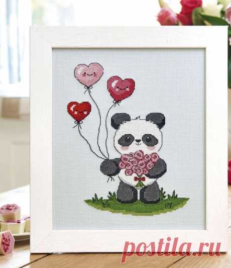Милый подарок для своих любимых

#рукоделие #схема #вышивка #Валентина