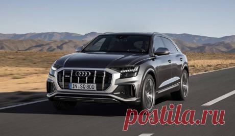 Audi SQ8 2019 получил высокотехнологичный турбодизель - цена, фото, технические характеристики, авто новинки 2018-2019 года