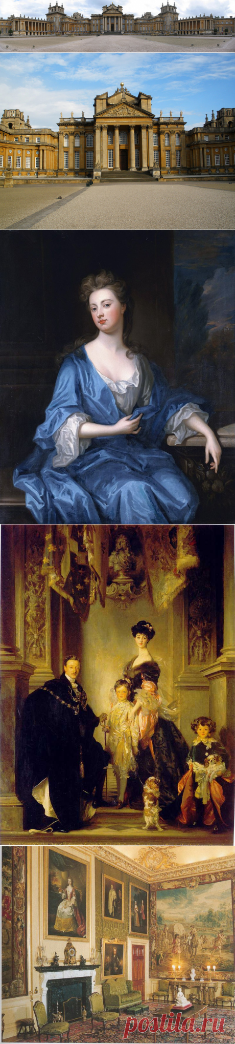 Дворец Бленхейм, Бленейм (также Бленем, англ. Blenheim, произносится «блэ́ним», [ˈblɛnɪm]) — родовое имение герцогов Мальборо, один из крупнейших дворцово-парковых ансамблей Англии. Расположен на окраине Вудстока в графстве Оксфордшир. С 1987 года — памятник Всемирного наследия ЮНЕСКО.