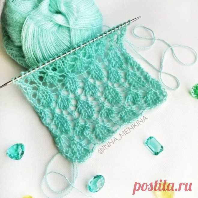 Нежный ажурный узор