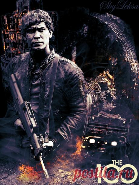 #Фотошоп_SkyLeksa
#the100 #BellamyBlake #BobMorley