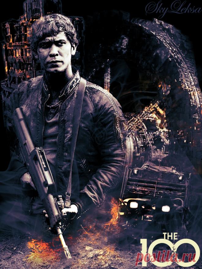 #Фотошоп_SkyLeksa
#the100 #BellamyBlake #BobMorley