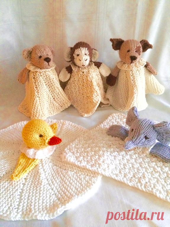 Мини симпатичные Blankies по Gypsycream - Craftsy