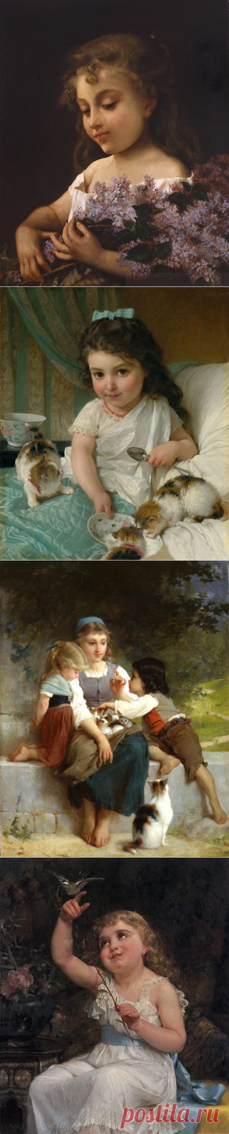 Художник Эмиль Мунье (или Мюнье) (Emile Munier) | Картины