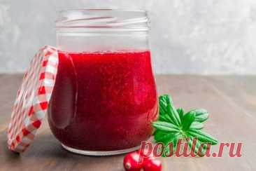Брусника с сахаром на зиму без варки — Домашняя кулинария