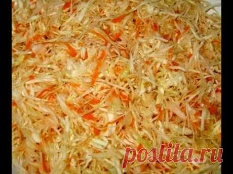 Квашеная капуста, очень вкусно, делаем сами.