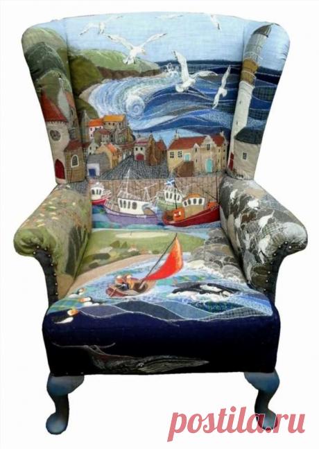 Кресла в стиле пэчворк или хендмейд из глубинки | Люблю Себя