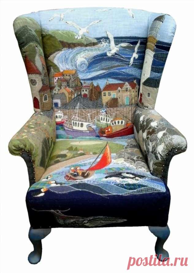 Кресла в стиле пэчворк или хендмейд из глубинки | Люблю Себя