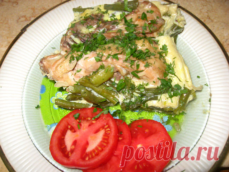 Лобио со стручковой фасолью (по-армянски)