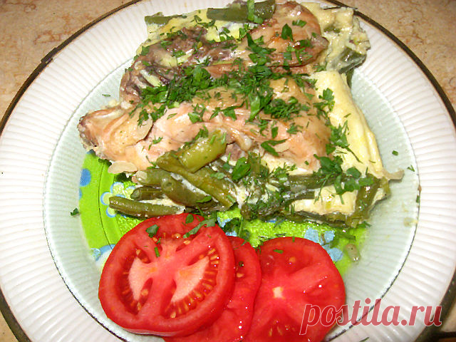 40. Лобио со стручковой фасолью (по-армянски)