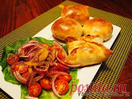 Самса с бараниной (как из тандыра).