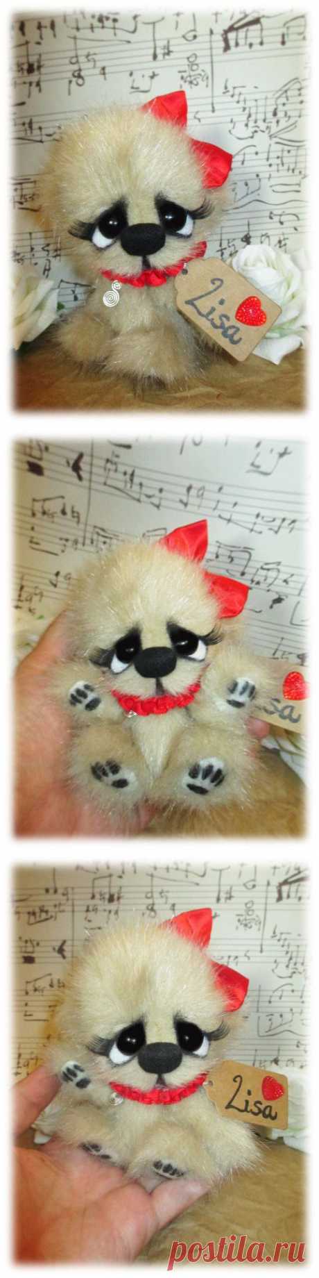 OOAK Mini Jointed Bear Lisa Artist Handmade Bear By by Cutestarts