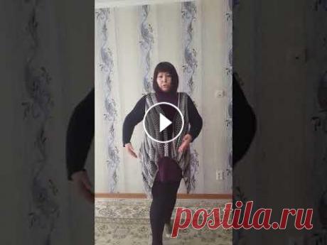 Жилетка для полных крючком из 3х прямоугольников Вариант легкого вязания жилетки для полных...