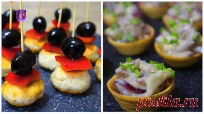 2 легкие закуски к праздничному столу — Кулинарная книга - рецепты с фото