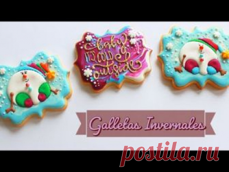 Cómo Decorar Galletas Invernales