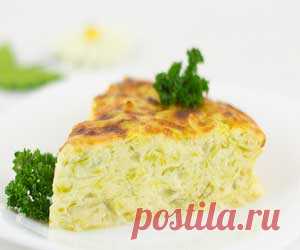 Вкусная кабачковая запеканка с сыром