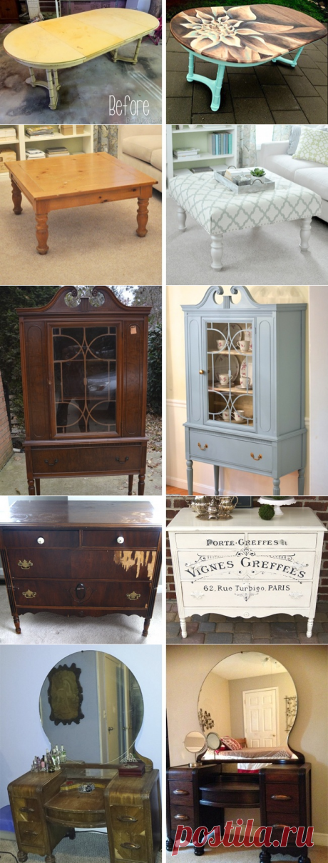 Мебельные переделки (подборка) / Мебель / ВТОРАЯ УЛИЦА