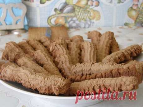 Вкусное рассыпчатое печенье