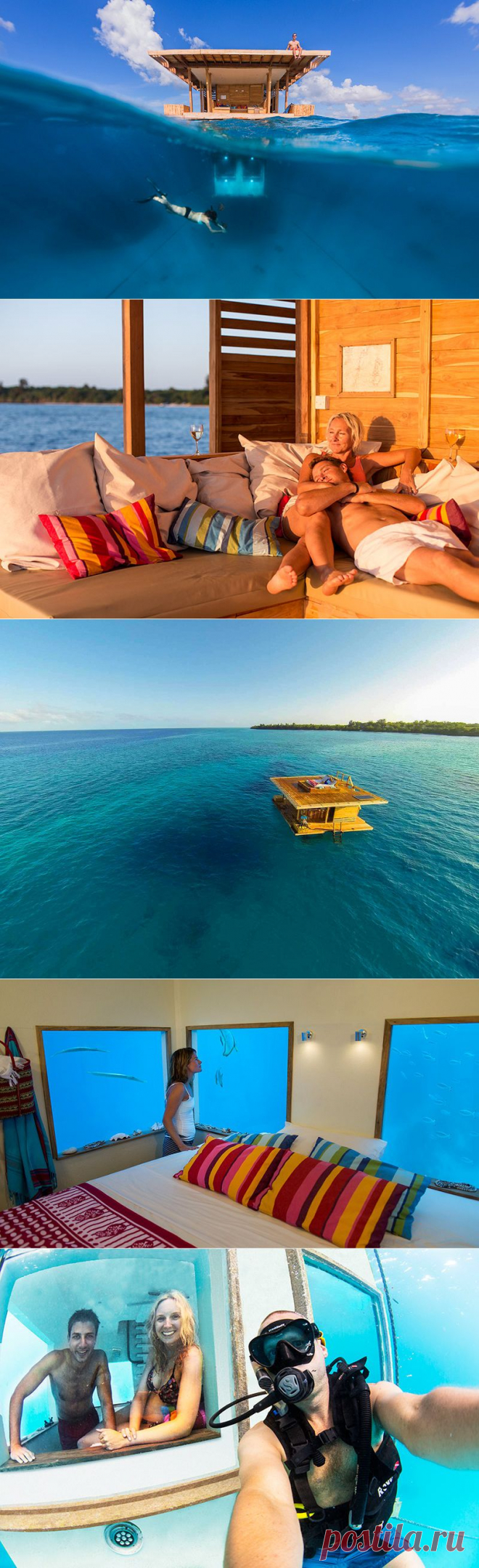 Манта Резорт – необычный отель с подводным номером (23 фото)