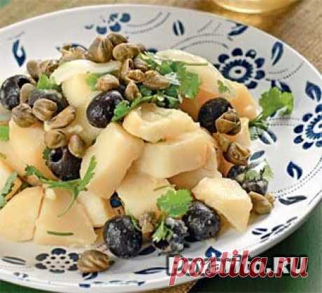 Картофельный салат по-критски » Povarito.Ru - Пошаговые фото-рецепты с описанием этапов приготовления