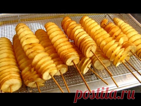 Чипсы на палочке (готовим дома)