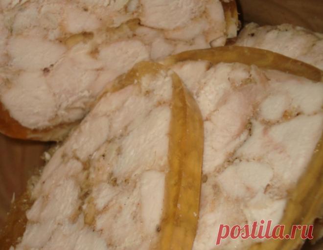 Сальтисон куриный – кулинарный рецепт