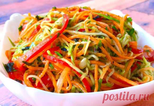 Кабачки по-корейски