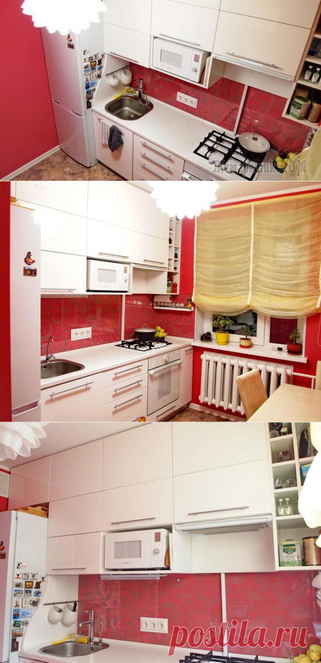 Кухня. Используем имеющееся пространство по максимуму!