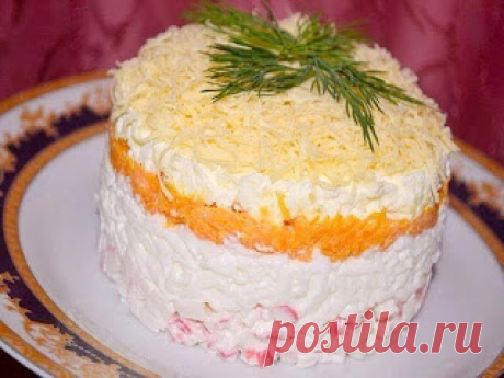 Самые вкусные рецепты: Салат &quot;Нежность&quot;