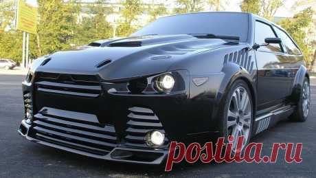Tuning VAZ 08 Перебор с ребрами.