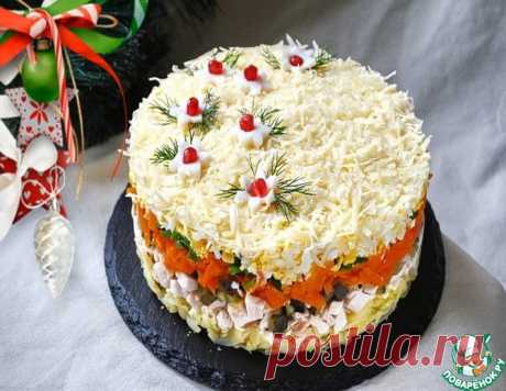 Салат с копчёной курицей – кулинарный рецепт