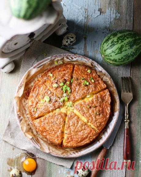 Фриттата с лососем горячего копчения