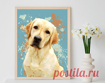 Modern Printed Wall Art  von ArnatanaArt auf Etsy