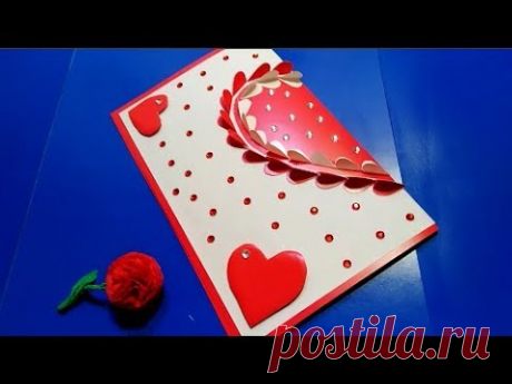 Волшебная Открытка 3д с Сюрпризом внутри на День рождения Матери 8 Марта или День Святого Валентина